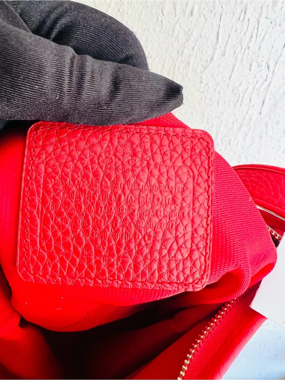 Coach pebbled leather